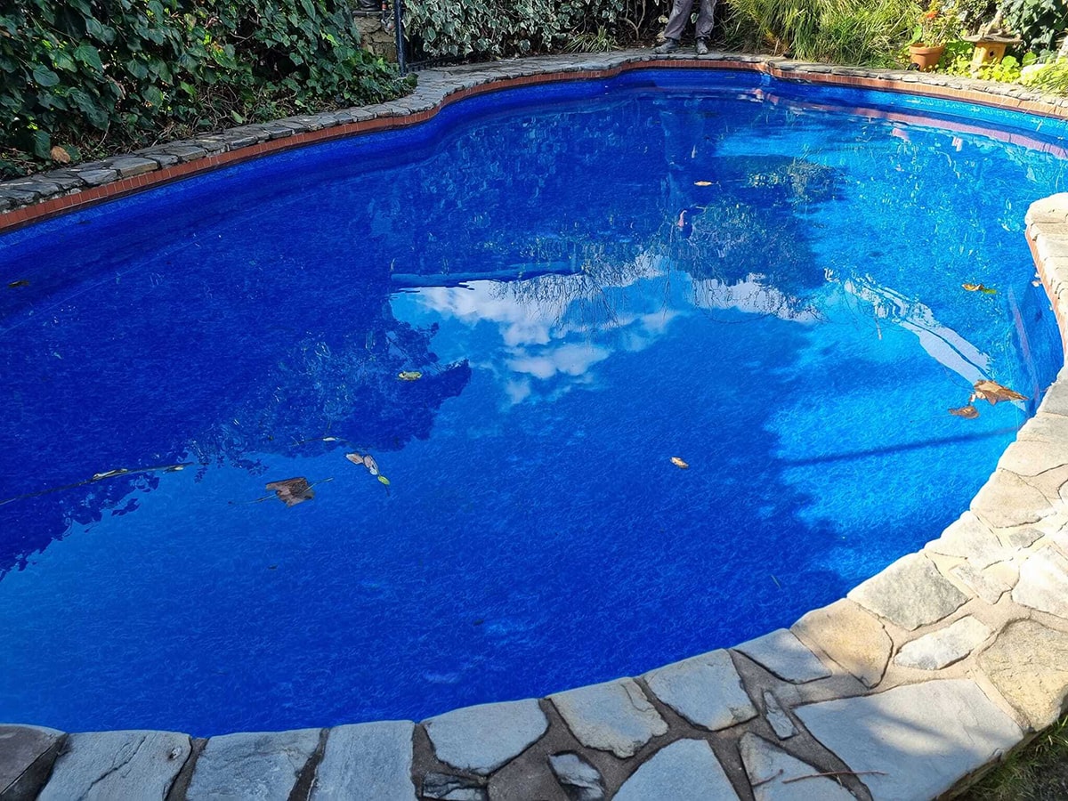 Swimming pool makeover