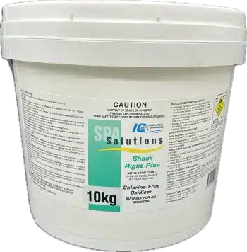 bulk 10kg shockright plus chlorine free oxidiser