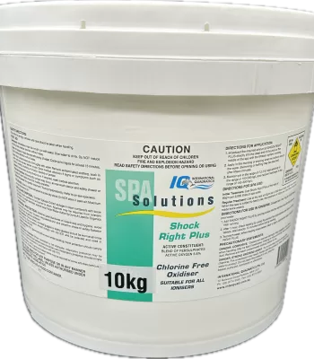 bulk 10kg shockright plus chlorine free oxidiser