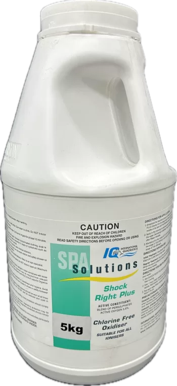 Shockright Plus 5kg is a chlorine free oxidiser