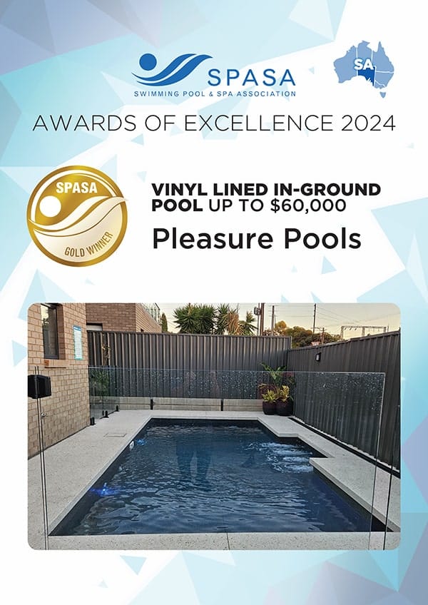 Gold winner - Vinyl lined in-ground pool up to ,000