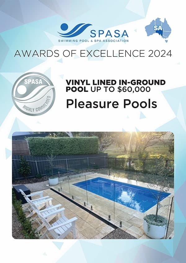 Highly commended-Vinyl lined in-ground pool up to ,000