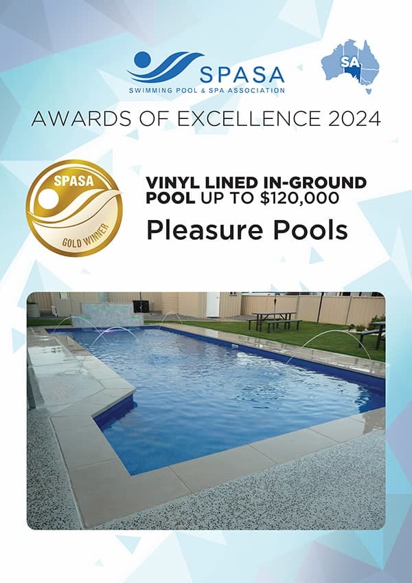 Vinyl lined in-ground pool up to 0,000